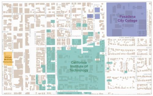 Campus boundaries