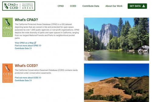 CPAD / CCED website