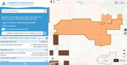 California Water System map