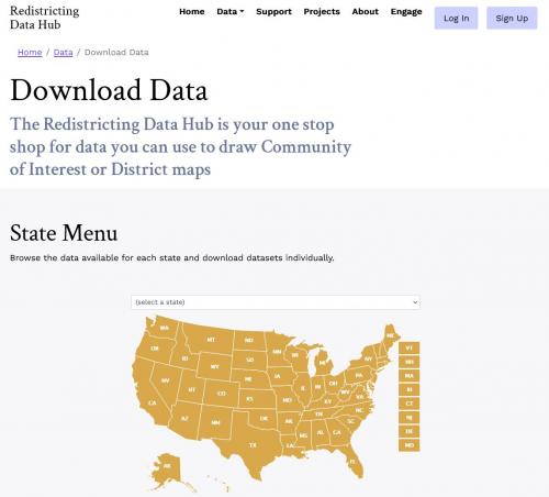 Open Redistricing Data 