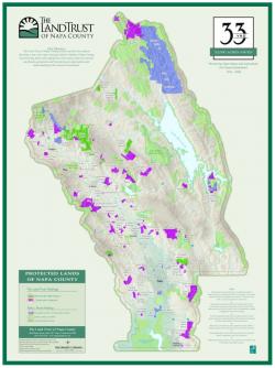 Earlier Napa County Protected Lands Map