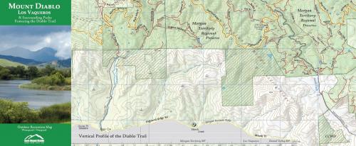 2nd Edition Save Mt. Diablo Trail Map