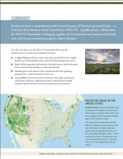 Protected Areas Report, Inside Page