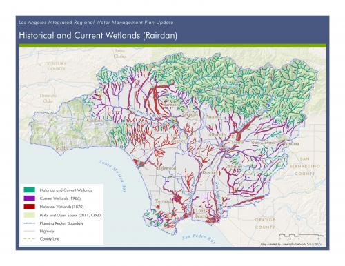 Regional Weltands (Historic & Current)