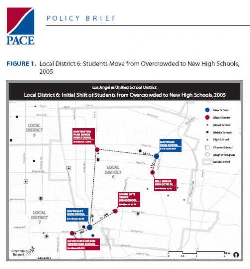 Enrollment Shifts 2005, LAUSD District 6