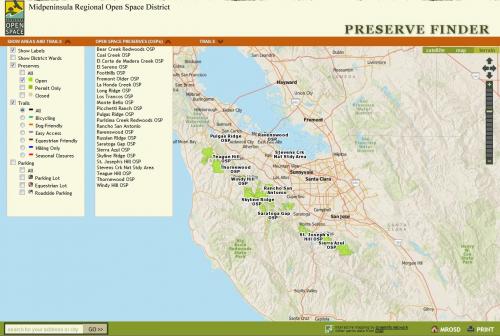 MROSD Preserve Finder