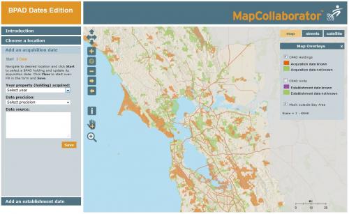 Crowdsourcing Acquistion Dates with GreenInfo's MapCollaborator