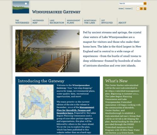 Lake  Winnipesaukee Web Site Home Page