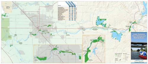 Lower Tuolumne River Parkway & Boating Access Map