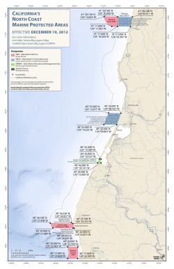 North Coast MPA Map - Reading to Mattole