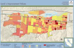 Land and Improvement Values Map