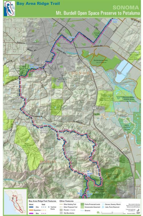 Ridge Trail Council Planning Map