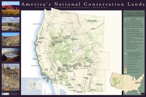 National Conservation Lands Map