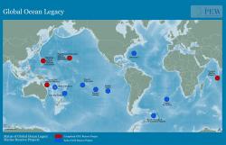 Global Project Locator Map for Foundation Program