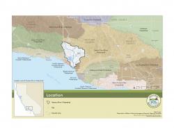 Basic Locator Map for Watershed Council