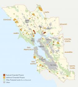 Coastal Conservancy Acquistion Projects Map