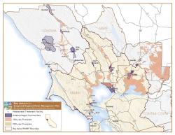 Concentration of Minority Population Map