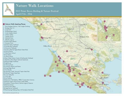 Birding Festival Map