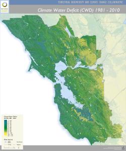 Climate Water Deficit 1981 -2010