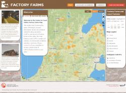 Factory Farms Map Welcome Screen