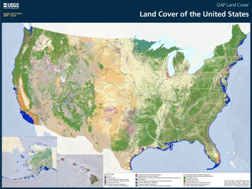 Land Cover Map of the United States