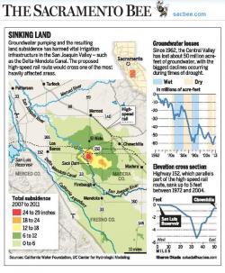 GreenInfo Map Used for Newspaper Report