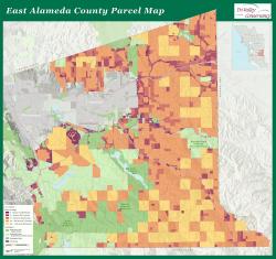 Mapping Parcels by Acreage Sizes