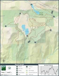 Recreation Map Template: Royal Gorge