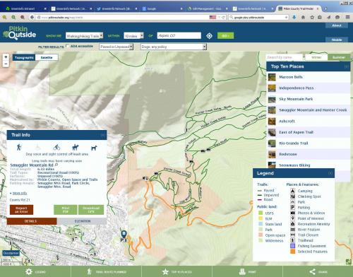 PitkinOutside - Desktop Mapper