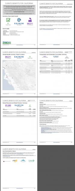 ClimateBenefitsCA Report Example