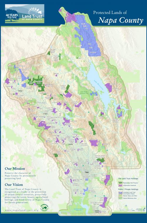 40 Year LTNC Anniversary Map