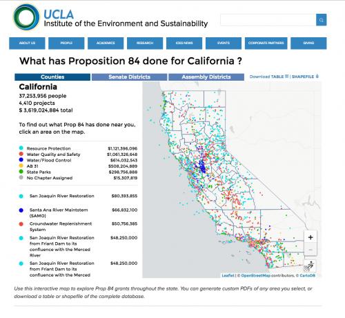 Interactive map