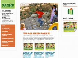 We All Need Parks Website