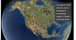 Interactive globe map - image version