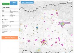 Property Detail element of Green Solutions Mapper