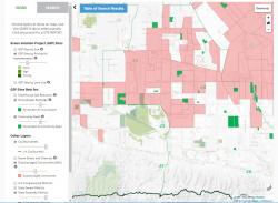 Layer management in Green Solutions mapper