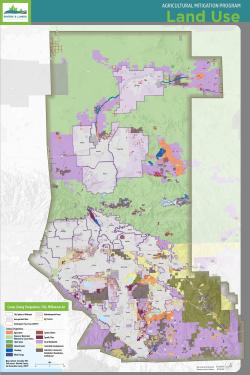 Regional land use map