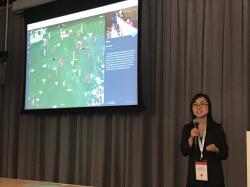 Presenting the work at Google's Geo for Good 2017